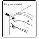 Hapro Gas spring Hapro Ruby 400N-450N Hapro Gas spring Hapro Ruby 400N-450N