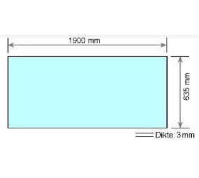 Palm Beach Acrylic sheet Palm Beach sunbed 190cm Palm Beach Acrylic sheet Palm Beach sunbed 190cm