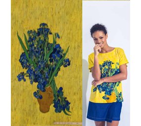 Jersey Inkjet 739 - Irissen, Vincent van Gogh Jersey Inkjet 739 - Irissen, Vincent van Gogh