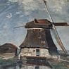 Cotton Inkjet 508 - In the month of July. A mill on a polder canal, Constant Gabriel Cotton Inkjet 508 - In the month of July. A mill on a polder canal, Constant Gabriel
