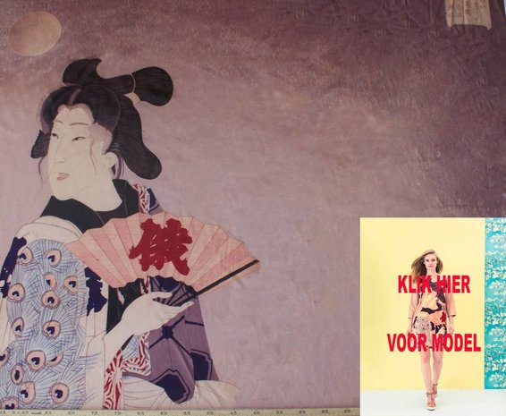 Glans Katoen Inkjet 113 - Yoshitoshi Glans Katoen Inkjet 113 - Yoshitoshi