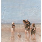 Glossy Cotton Inkjet 709 - Children of the Sea, Jozef Israëls Glossy Cotton Inkjet 709 - Children of the Sea, Jozef Israëls