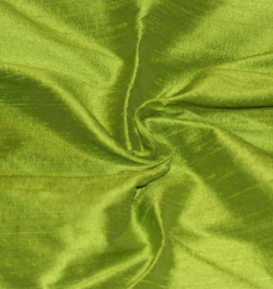 Dupion Silk D9 - vert lime