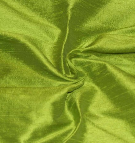 Dupion Silk D9 - vert lime