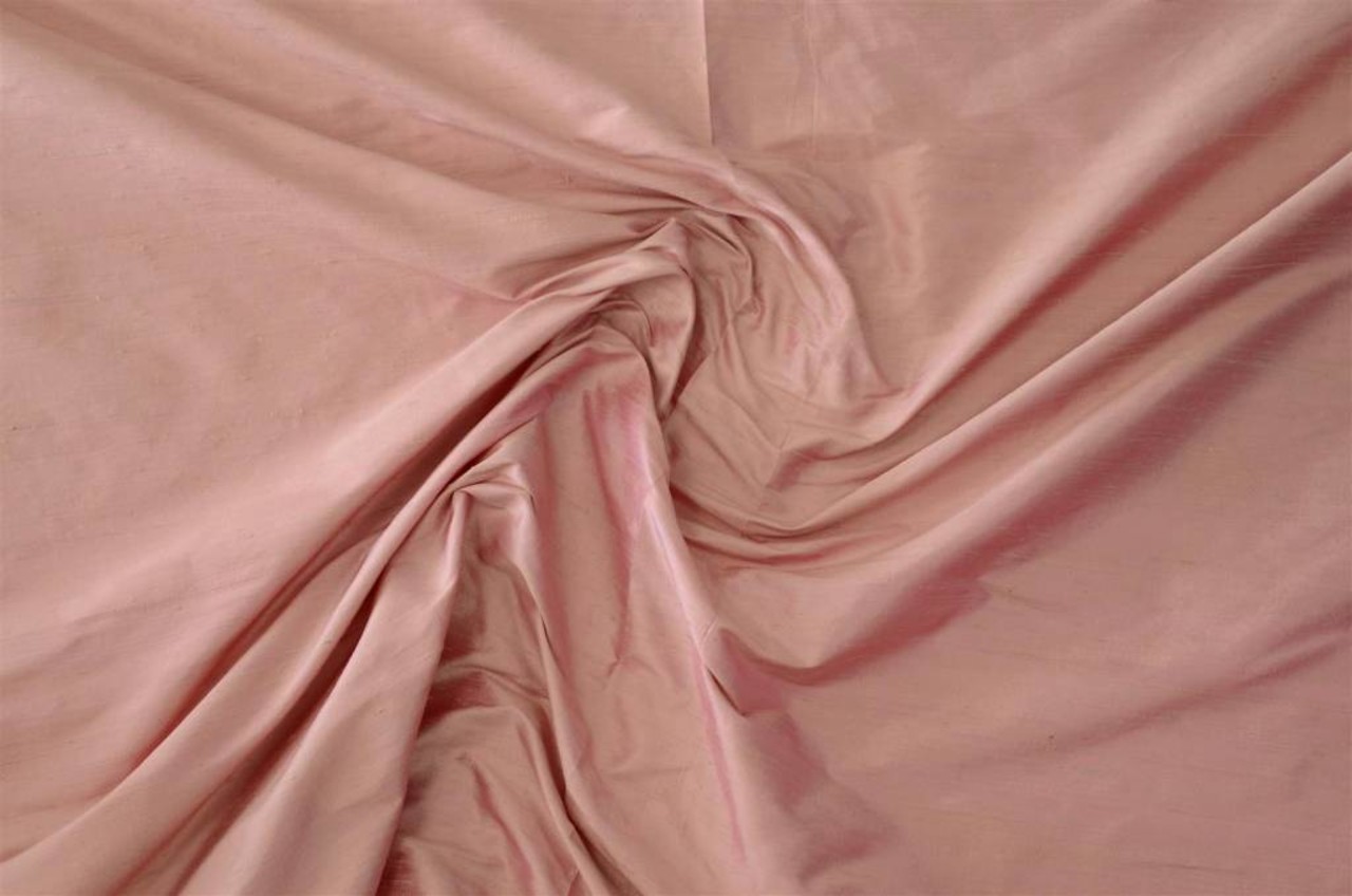 Dupion Zijde D33 - oud roze Dupion Zijde D33 - oud roze