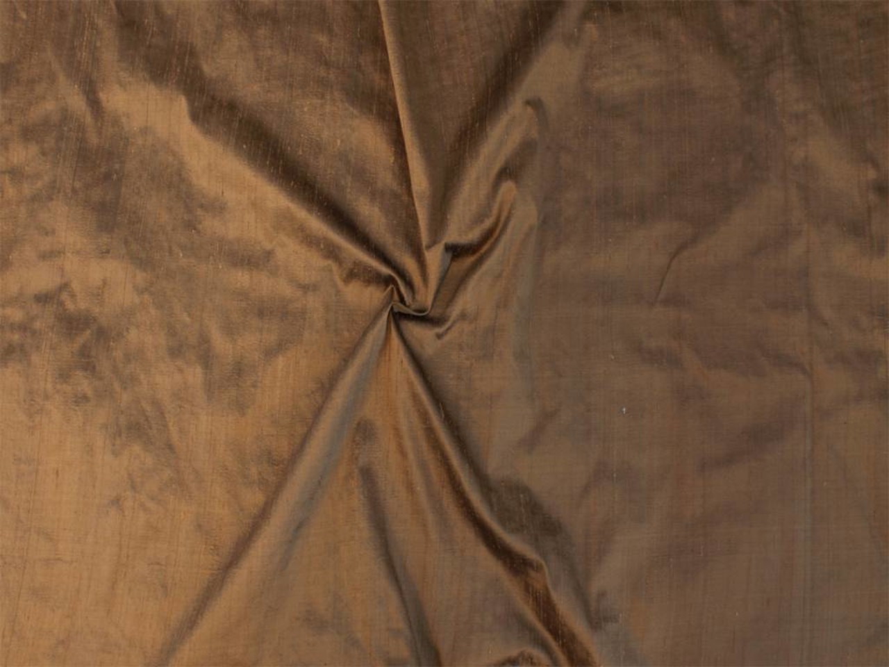 Dupion Silk D24 - saddle brown Dupion Silk D24 - saddle brown