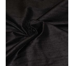 Soie Dupion D3 - noir Soie Dupion D3 - noir