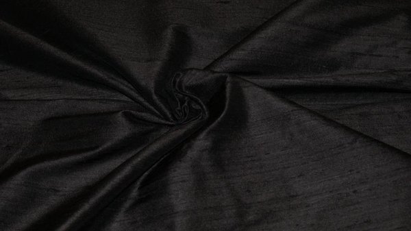 Soie Dupion D3 - noir Soie Dupion D3 - noir
