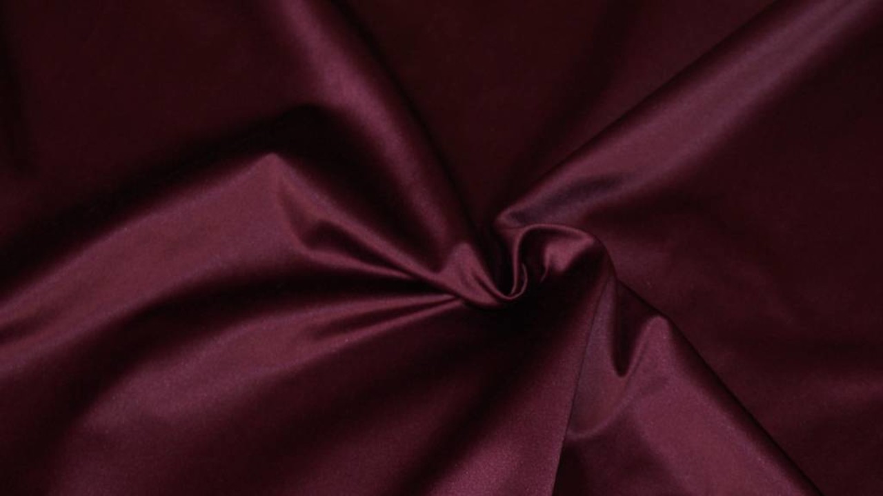 Glanz Baumwolle Uni S12 - bordeaux