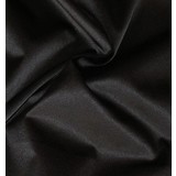 Glossy Cotton Uni S01 - noir
