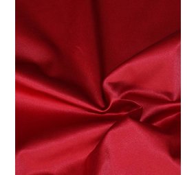 Glans Katoen Uni S13 - rood Glans Katoen Uni S13 - rood