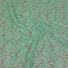 Kant met Pailletten KG03 - mintgroen Kant met Pailletten KG03 - mintgroen