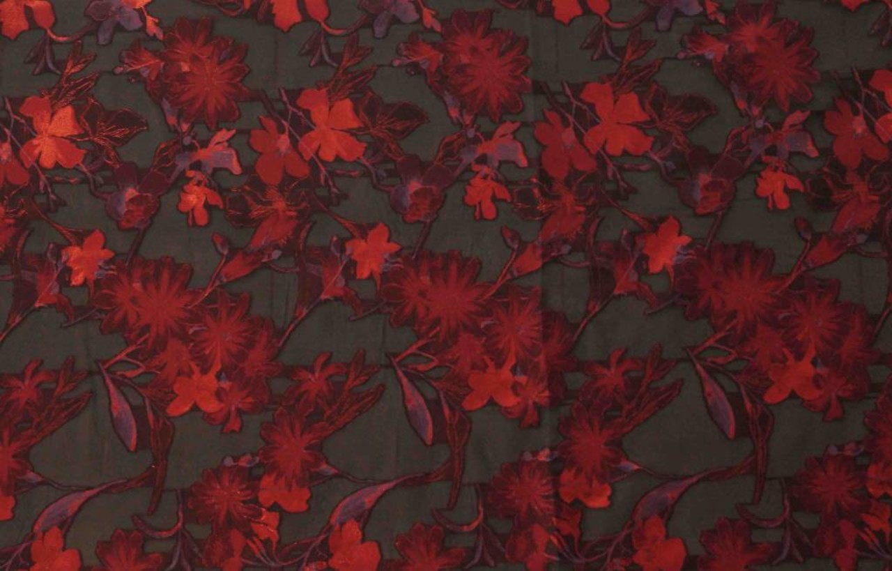 Jacquard coupe fil, transparant 1002