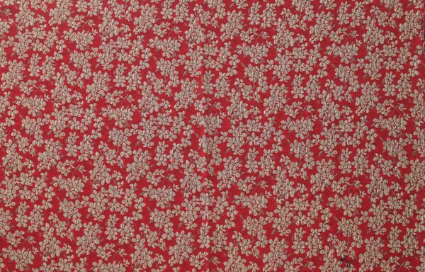 Jacquard 1007 - rot / taupe