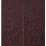 Jacquard 1070 - dark red / black