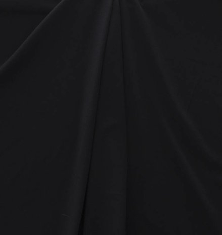 Gabardine Terlenka Stretch (zwaar) WT60 - Zwart Gabardine Terlenka Stretch (zwaar) WT60 - Zwart