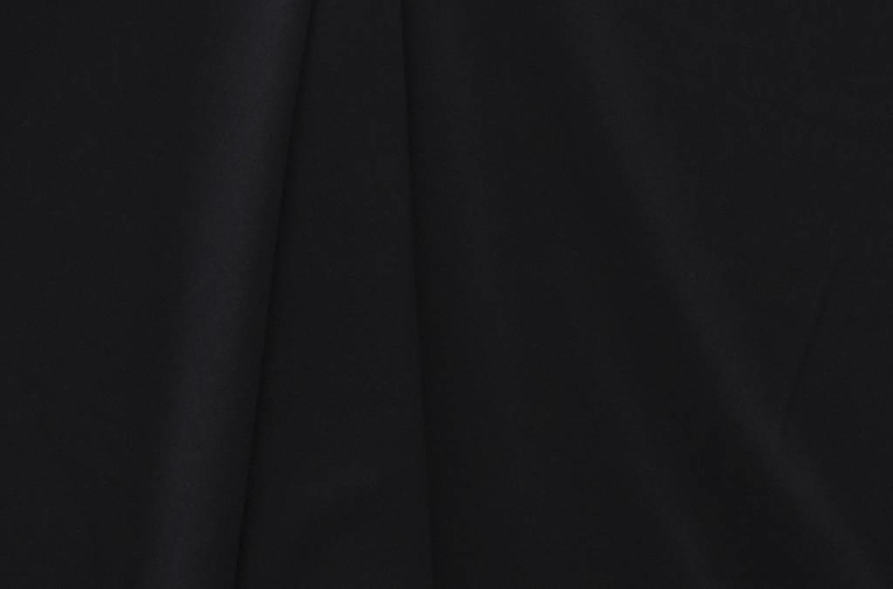 Gabardine Terlenka Stretch (heavy) WT60 - Black Gabardine Terlenka Stretch (heavy) WT60 - Black