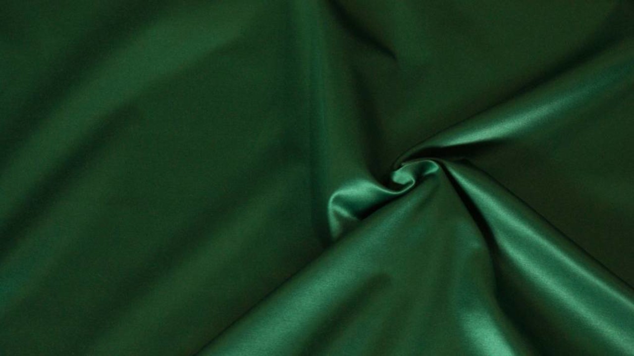 Gloss Cotton Uni S09 - emerald green Gloss Cotton Uni S09 - emerald green