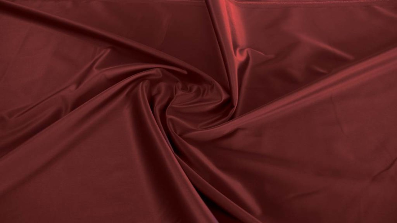 Glans Katoen Uni S21 - donkerrood