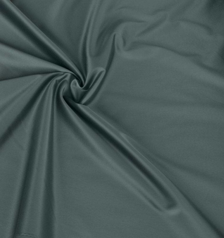 Coton brillant Uni S24 - vert / gris