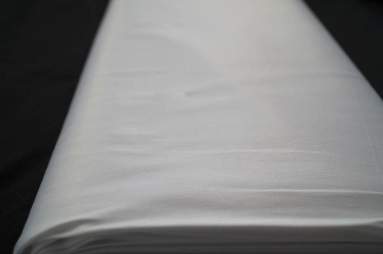 Coton brillant Uni S27 - blanc cassé Coton brillant Uni S27 - blanc cassé