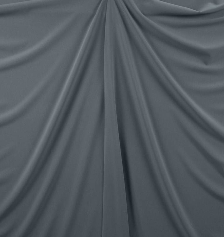 Gabardine Terlenka Stretch (schwer) WT73 - hellgrau / blau