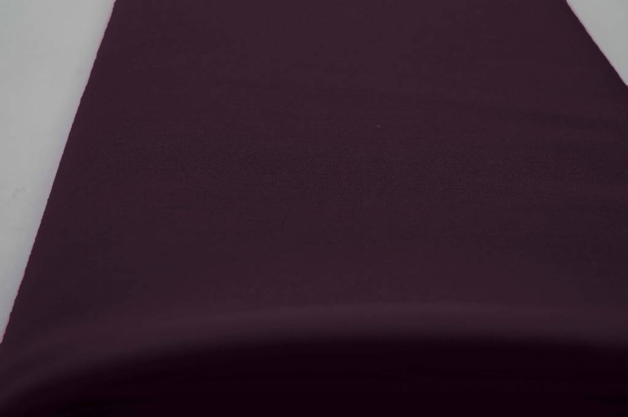 Gabardine Terlenka Stretch (lourd) WT75 - aubergine Gabardine Terlenka Stretch (lourd) WT75 - aubergine