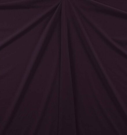 Gabardine Terlenka Stretch (zwaar) WT75 - aubergine Gabardine Terlenka Stretch (zwaar) WT75 - aubergine