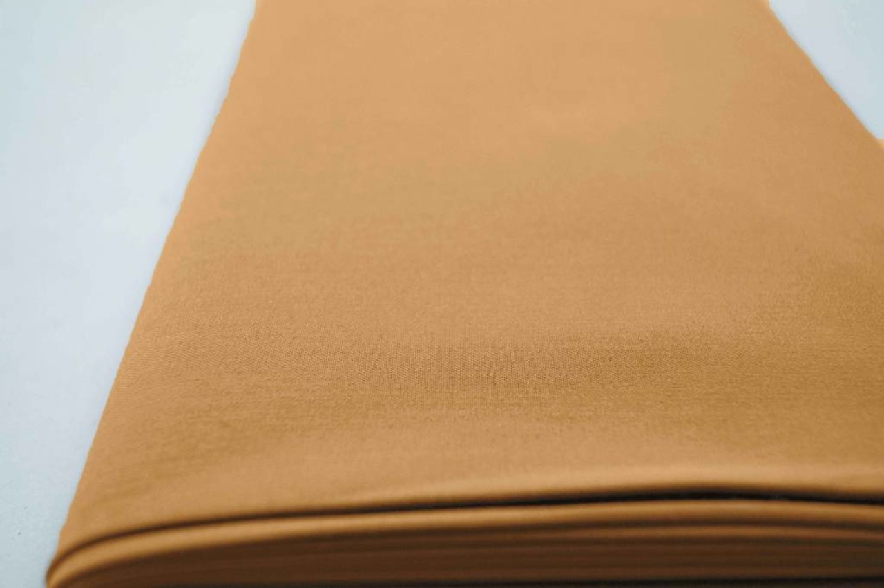 Gabardine Terlenka Stretch (lourd) WT85 - ocre jaune Gabardine Terlenka Stretch (lourd) WT85 - ocre jaune