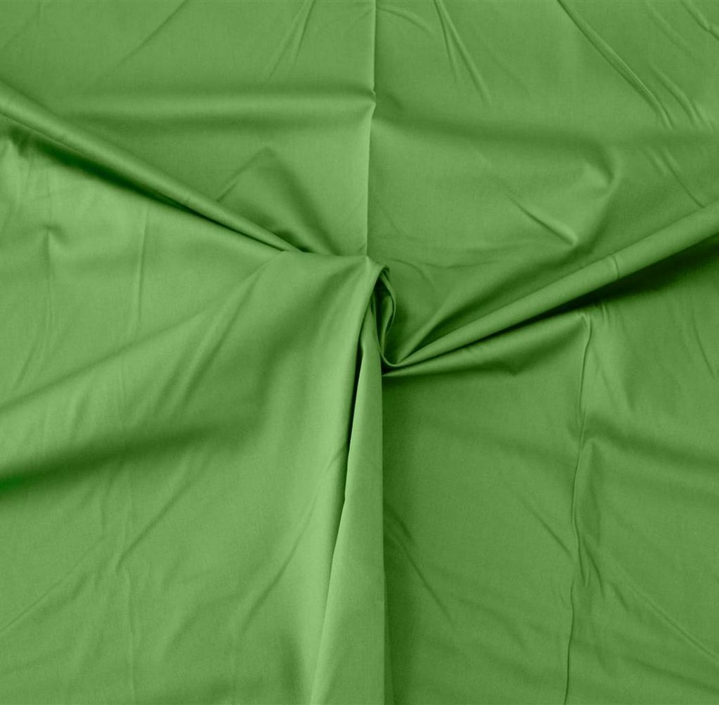 Baumwollsatin Uni 003 - grün Baumwollsatin Uni 003 - grün