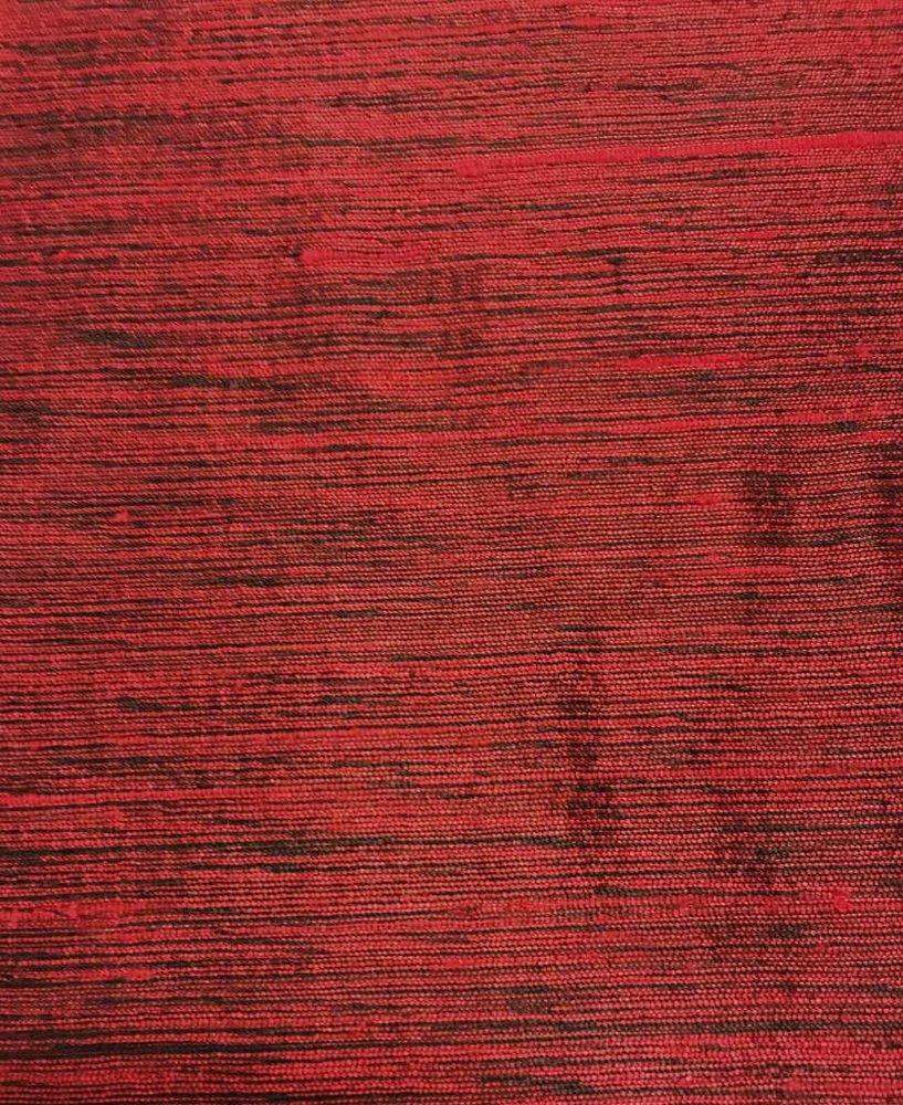 Dupion Zijde D36 - donkerrood met zwart Dupion Zijde D36 - donkerrood met zwart