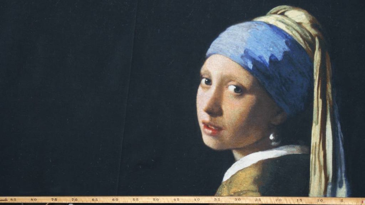 Jersey Inkjet 491 - Het meisje met de parel Jersey Inkjet 491 - Het meisje met de parel