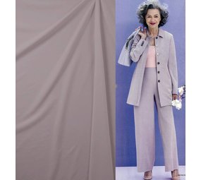 Gabardine Terlenka Stretch (schwer) WT83 - hell lila / grau