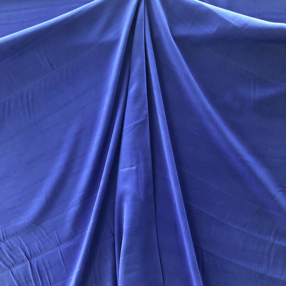 Gabardine Viscose Brossé SV01 - bleu cobalt Gabardine Viscose Brossé SV01 - bleu cobalt