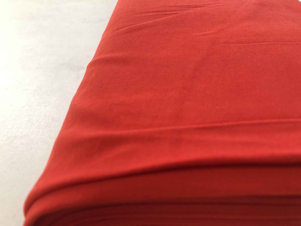 Viscose Gabardine Brushed SV02 - felrood Viscose Gabardine Brushed SV02 - felrood