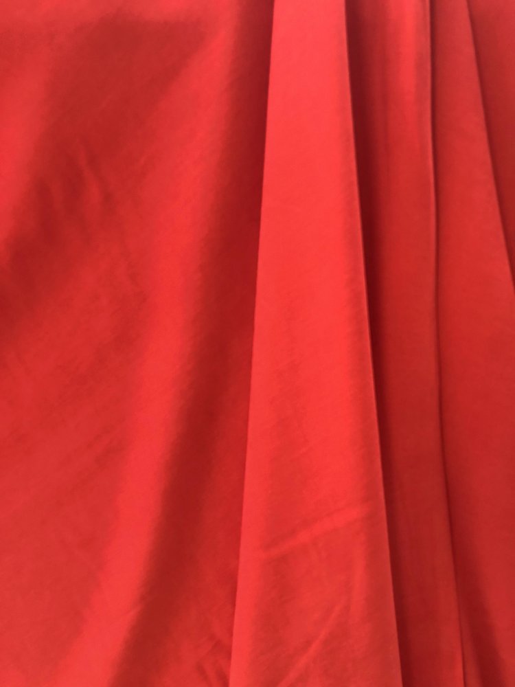 Viscose Gabardine Brushed SV02 - felrood Viscose Gabardine Brushed SV02 - felrood