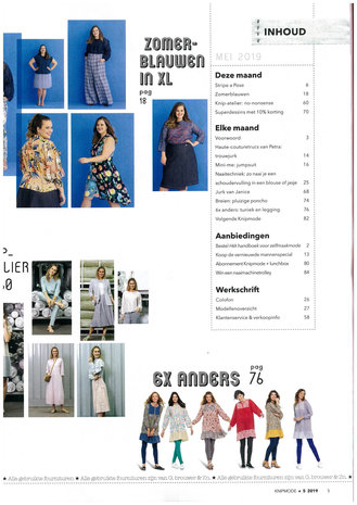 Knipmode 05-2019 Knipmode 05-2019