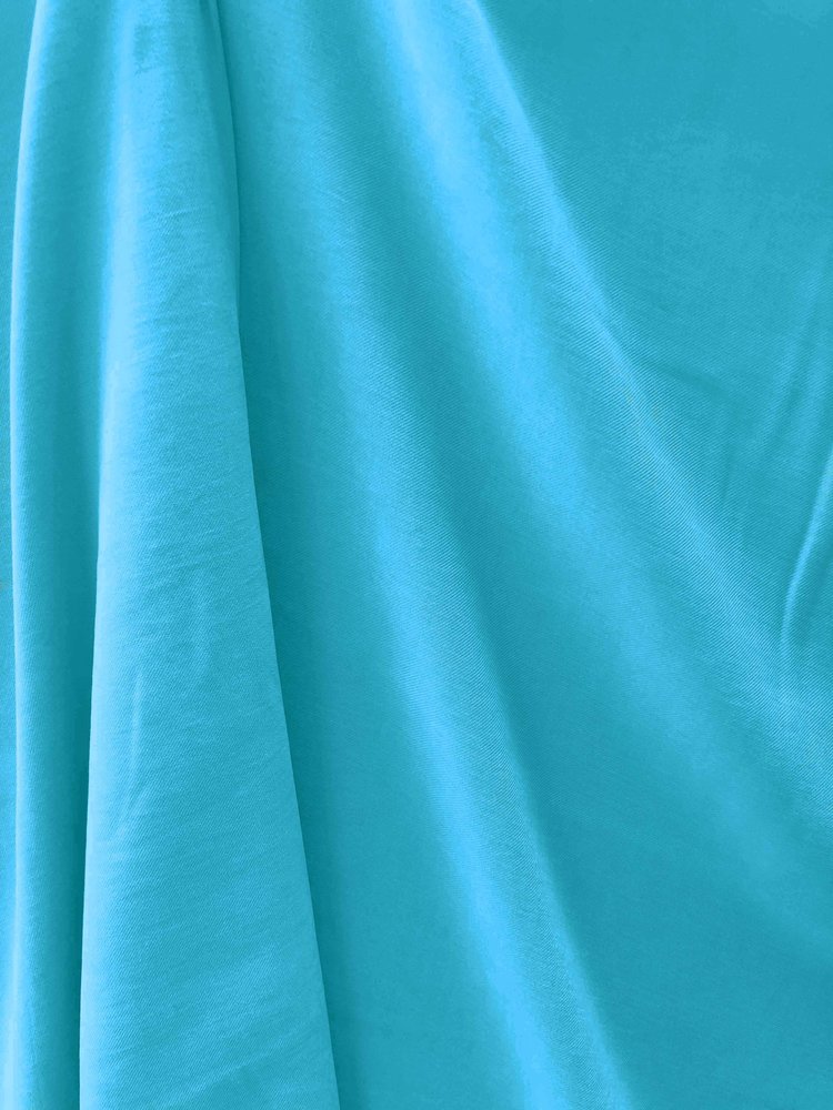 Viscose Gabardine Brushed SV09 - aqua blue Viscose Gabardine Brushed SV09 - aqua blue