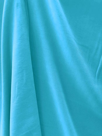 Viscose Gabardine Brushed SV09 - aqua blue Viscose Gabardine Brushed SV09 - aqua blue