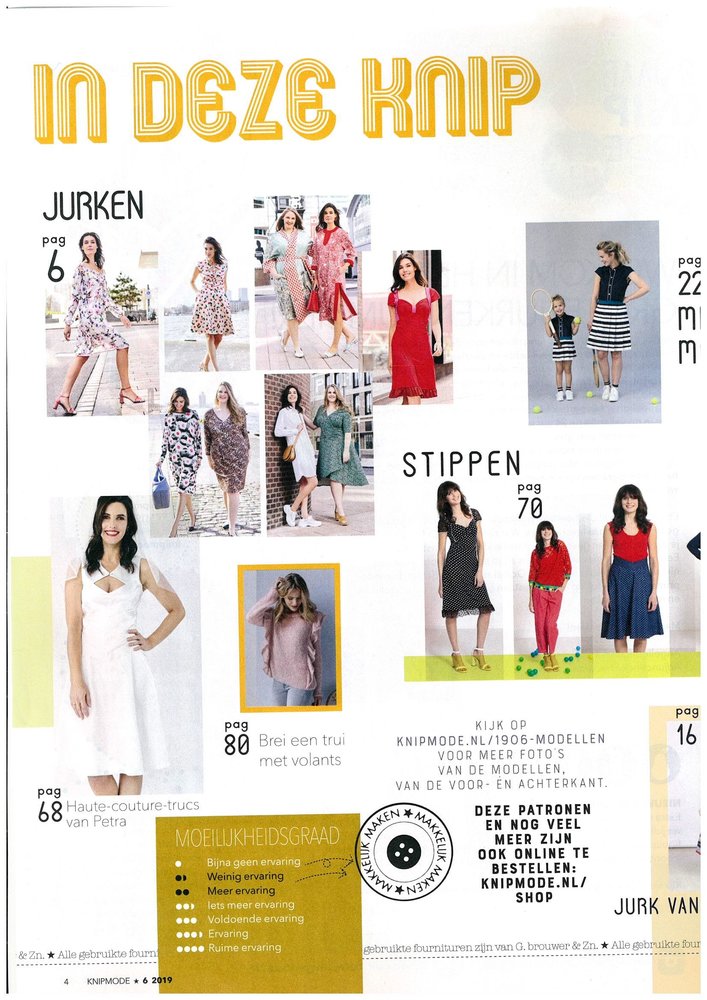 Knipmode 06-2019 Knipmode 06-2019