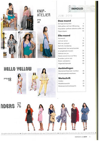 Knipmode 06-2019 Knipmode 06-2019