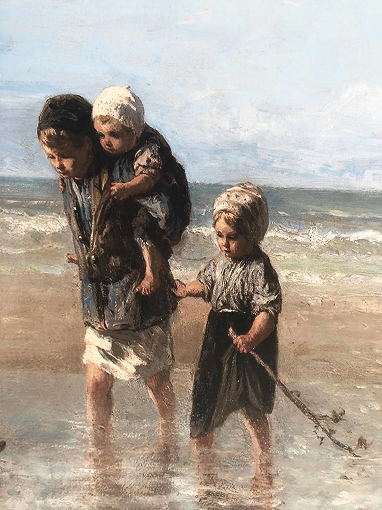 Punta di Roma + 1713 - Kinder des Meeres, Jozef Israëls Punta di Roma + 1713 - Kinder des Meeres, Jozef Israëls