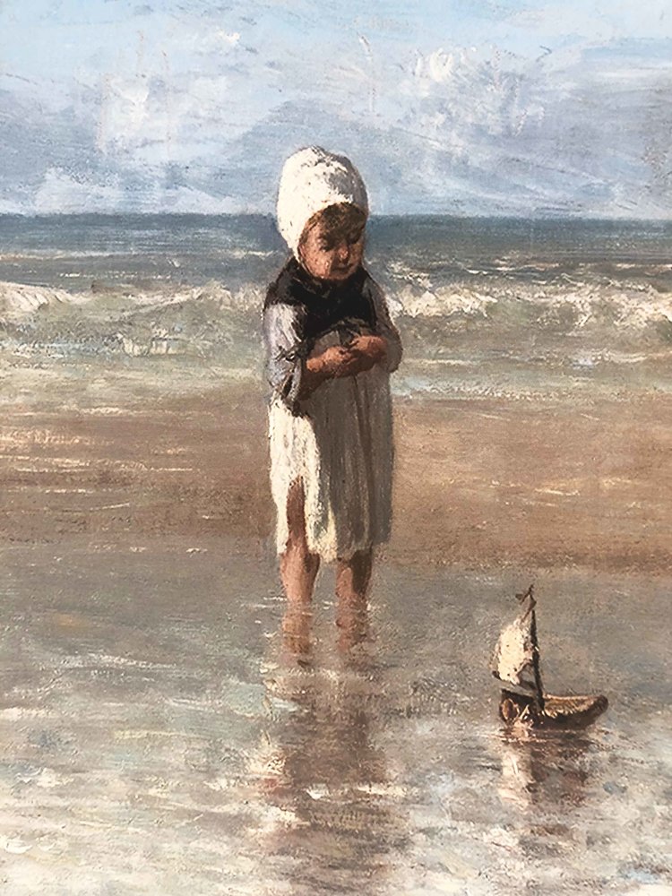 Punta di Roma + 1713 - Children of the sea, Jozef Israëls Punta di Roma + 1713 - Children of the sea, Jozef Israëls