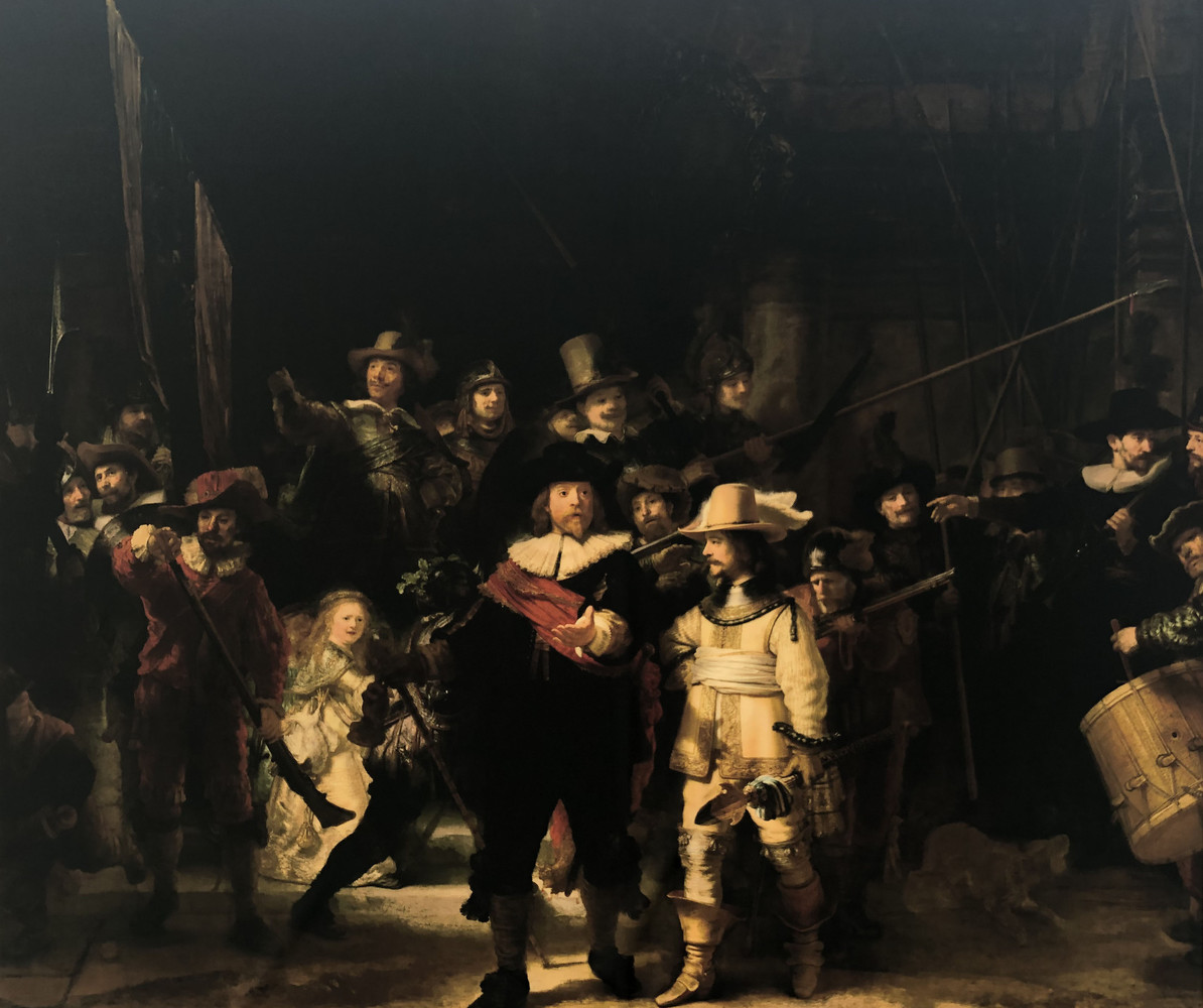 Gloss Cotton Inkjet 1727 - Rembrandt van Rijn / Nightwatch Gloss Cotton Inkjet 1727 - Rembrandt van Rijn / Nightwatch