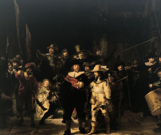 Gloss Cotton Inkjet 1727 - Rembrandt van Rijn / Nightwatch Gloss Cotton Inkjet 1727 - Rembrandt van Rijn / Nightwatch
