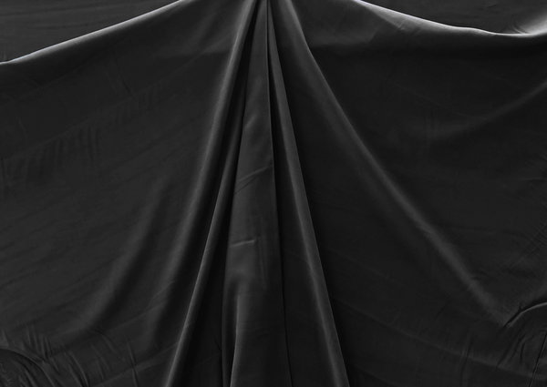 Viscose Gabardine Brushed SV10 - zwart Viscose Gabardine Brushed SV10 - zwart