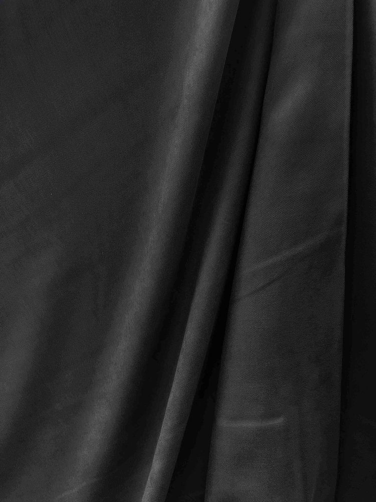 Viscose Gabardine Brushed SV10 - zwart Viscose Gabardine Brushed SV10 - zwart