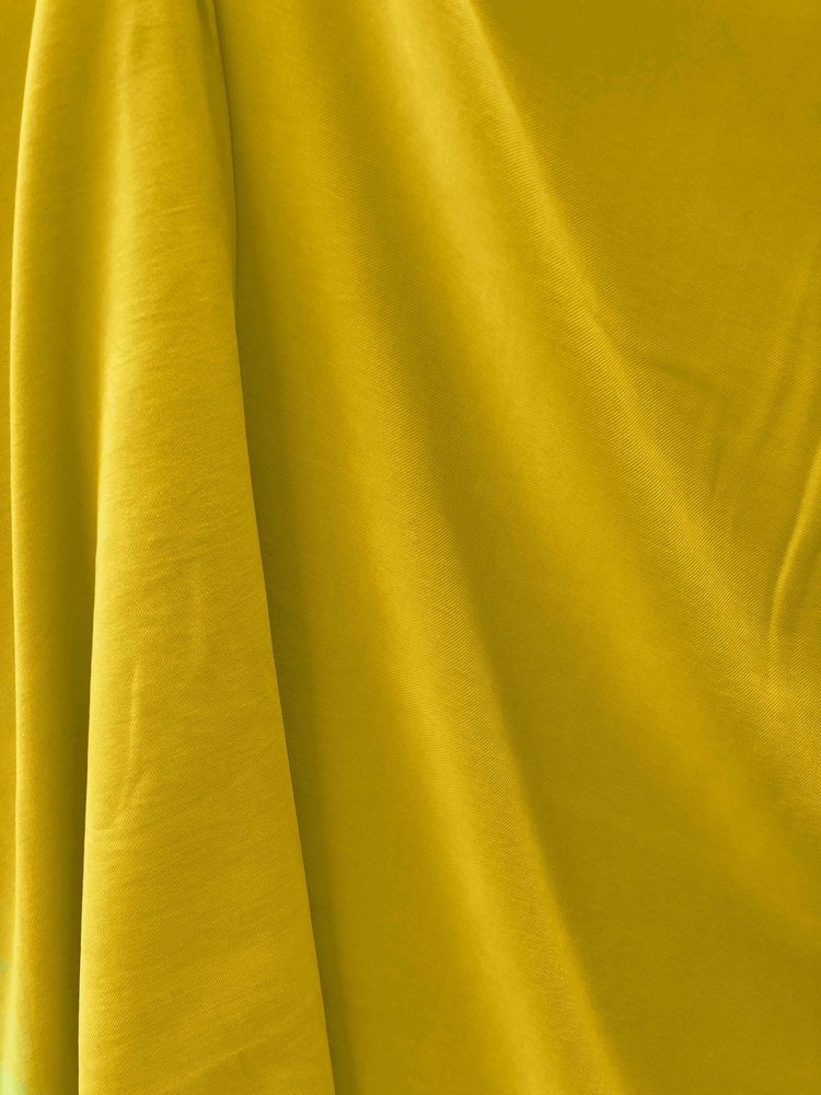 Gabardine Viscose Brossé SV11 - jaune Gabardine Viscose Brossé SV11 - jaune