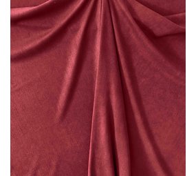 Imitatie Wildleder Stretch ES02 - donkerrood Imitatie Wildleder Stretch ES02 - donkerrood