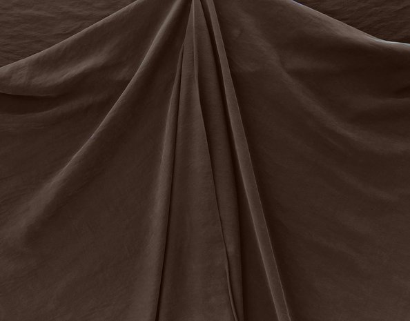 Viscose Stone Washed GS09 - dark brown